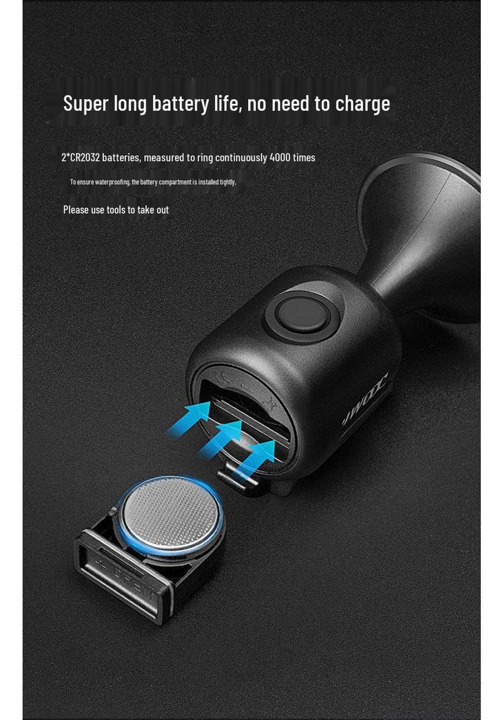 Universal Electric Horn for Bicycles: Child, Road & Mountain Bikes Warning Bell