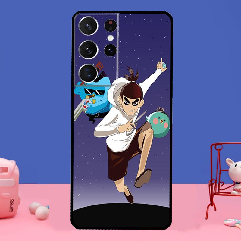 Scissor Seven Anime Phone Case For Samsung Galaxy S22 Ultra S8 S9 S10 Plus Note 20 Ultra S20 FE S21 Ultra