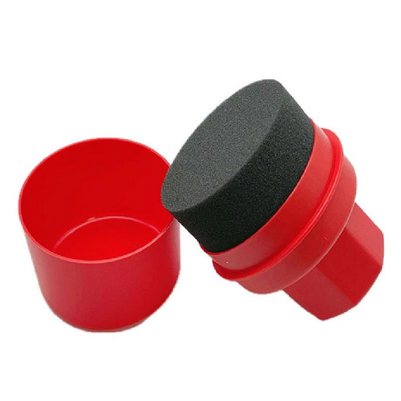 

Car Wax Polishing Tyre Cleaning ToolsWheel Polishing Waxing Sponge With Lid Tire Wash Wipe Water Suction Sponge Pad