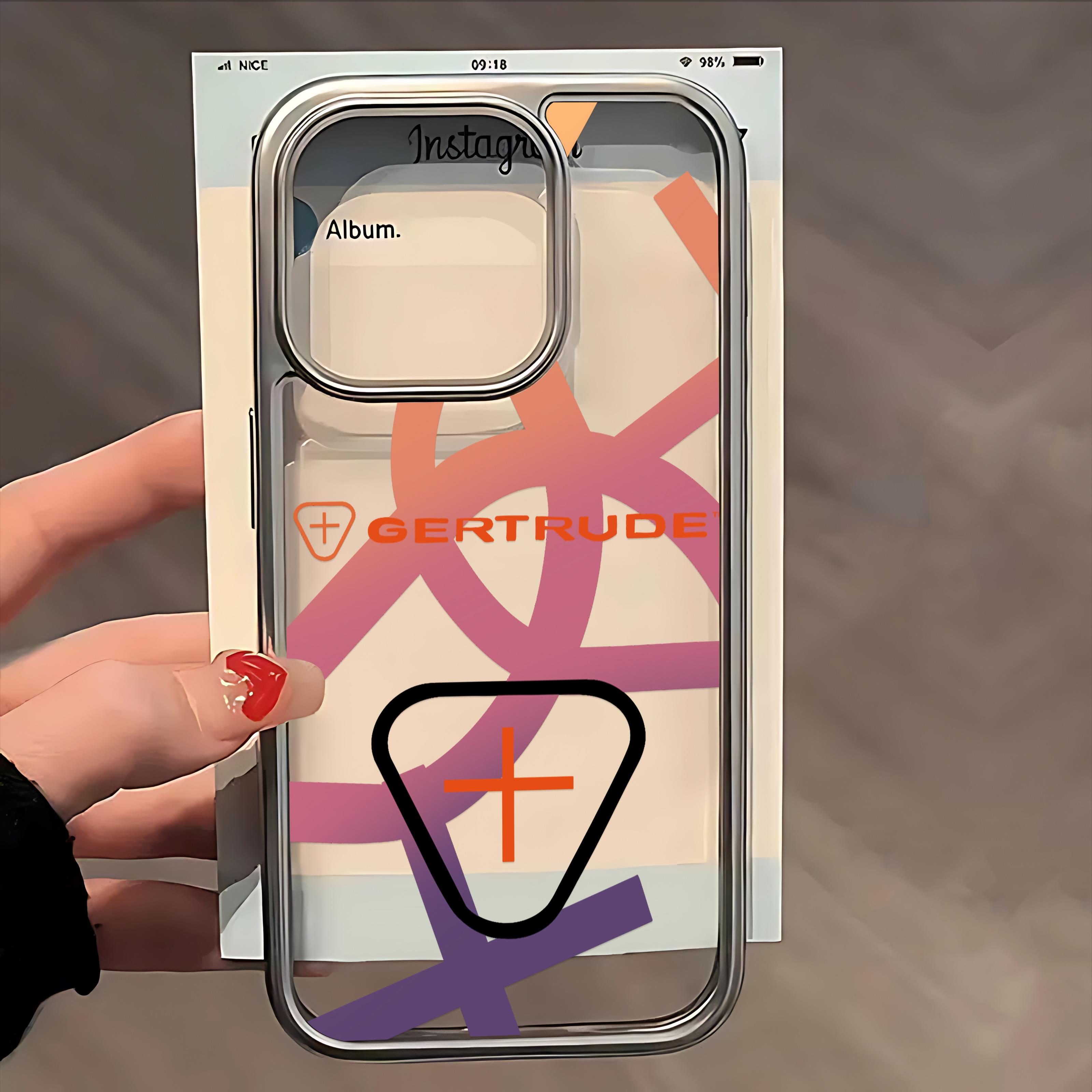 

Fashion Phone Case for IPhone 17 16e 16 15 14 13 12 11 Air Pro Max X XR XSMAX 8 7 Plus Clear Soft G-Gertrudes Back Cover iPhone XR