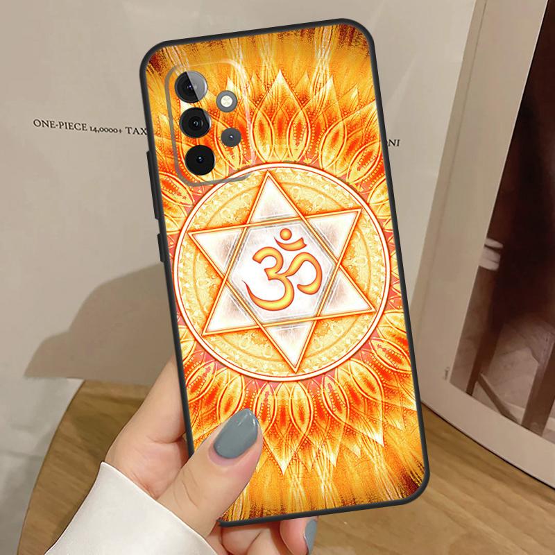 Aum Om Yoga Symbol For Samsung Galaxy A53 A33 A13 A23 A15 A25 A35 A55 A51 A71 A12 A32 A52 A14 A34 A54 Case