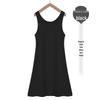 Women's 2025 Modal Long Camisole Dress: Summer Vest, Inner Layer Base, Black, for Spring and Autumn