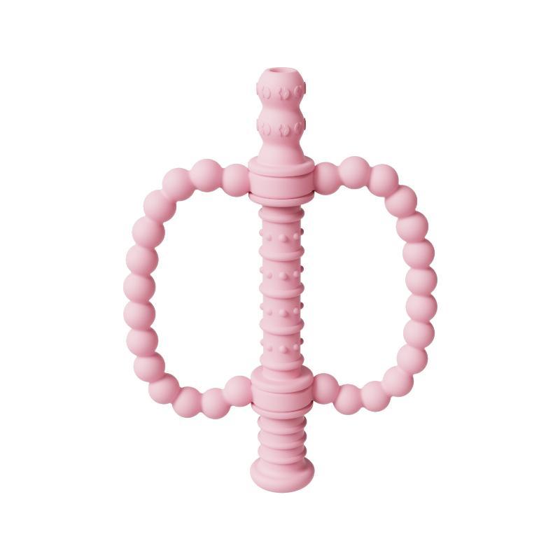 Baby Teething Chew Toys Easy Grip Silicone Handles Safe Non-Toxic Gum Soother for Toddlers Infant Shower Gift