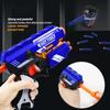 Soft Bullets Manual  2-in-1 Toy Gun EVA Bullets Foam Dart Launcher Parent Child Interactive Battle Toy Outdoor Cs Prop