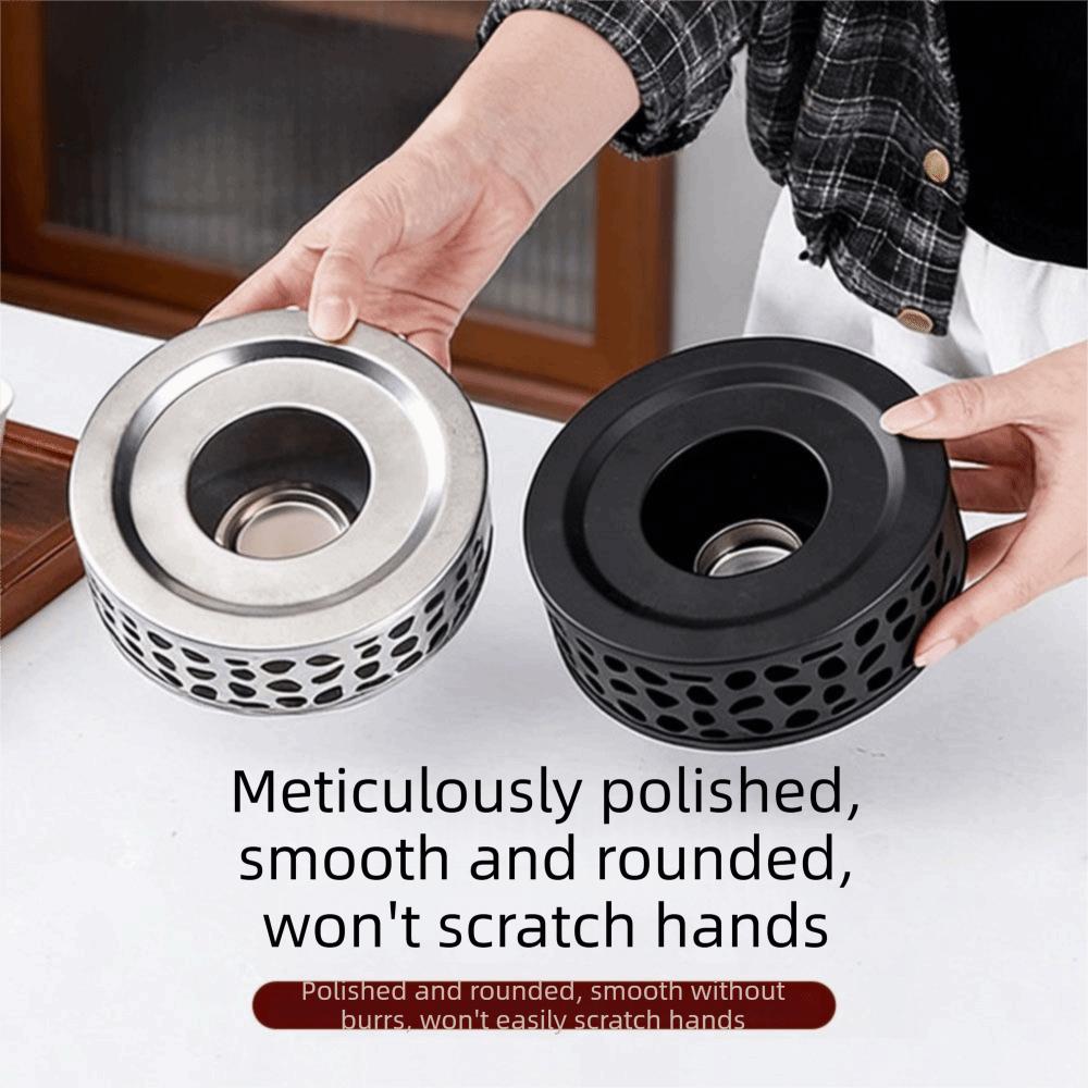 Stainless Steel Tea Warmer Base Vintage Teapot Heater Teapot Warmer  Afternoon Tea