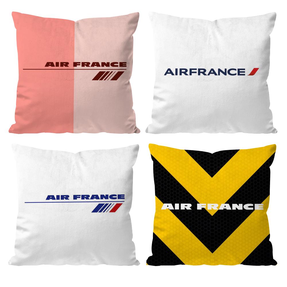 Air France Kissenbezug Musterbedruckter Kissenbezug für Wohnzimmer Sofakissenbezug & Schlafzimmerdekoration