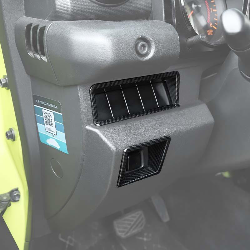 Autocolante de acoperire de decorare a comutatorului de extensie pentru reglarea oglinzii inverse pentru Suzuki Jimny 2019 în sus Accesorii de interior ABS