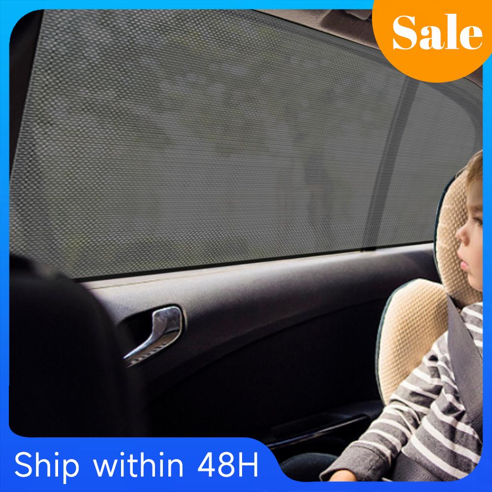 UV Protection Car Curtain Rear Side Window Sunshade Cover Repellent Mosquito Mesh Net Mesh Car Mosquito Net Auto Accessories China Mainland