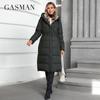 GASMAN 2024 Damen Winterjacke Mode Lange Große Taschen Mantel Damen Marke Hochwertige Parka Winddichte warme Daunenjacken 88618