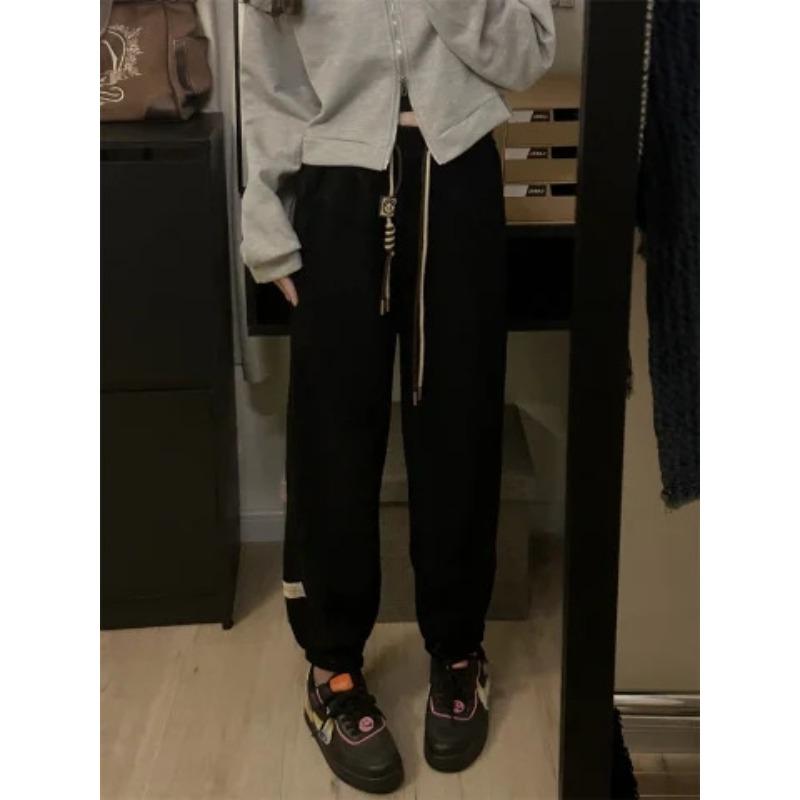 

Дизайн брюк большого размера на осень и зиму Вельветовые повседневные брюки для женщин Плюс бархатные утолщенные с высокой талией Свободные брюки гаремы для женщин 4XL