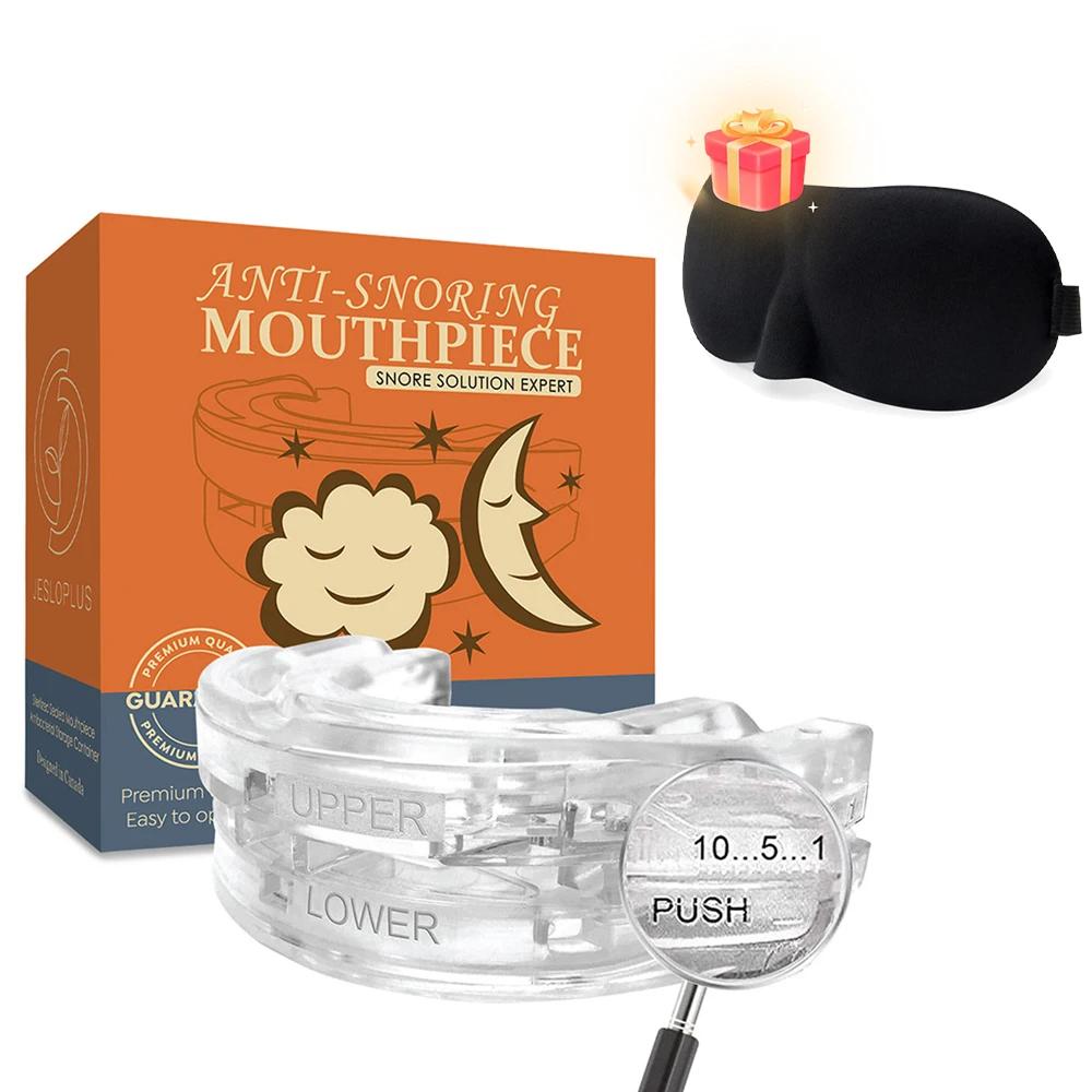 

Устройство против храпа Бруксизм Капа для рта Предотвращение храпа Апноэ Защитное устройство Улучшение сна Зубы Бруксизм оранжевый