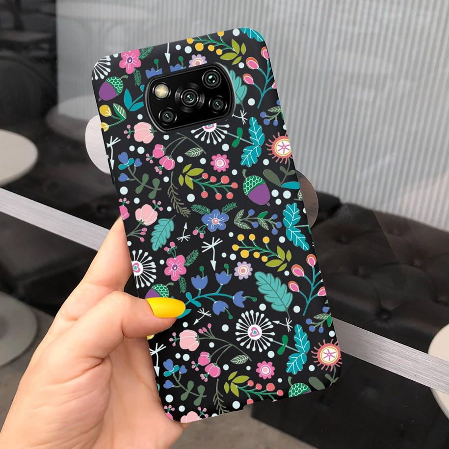 Poco X3 Pro Case Silicone Soft Phone Back Cover For Xiaomi Poco X3 NFC Popular Fundas For Xiomi Mi Poco X3 X 3 X3NFC X3Pro Coque