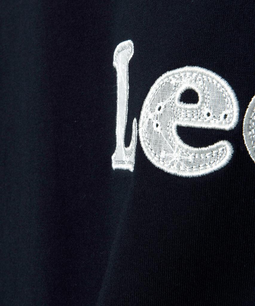 LEE Women'S Lace Applique T-Shirt Navy