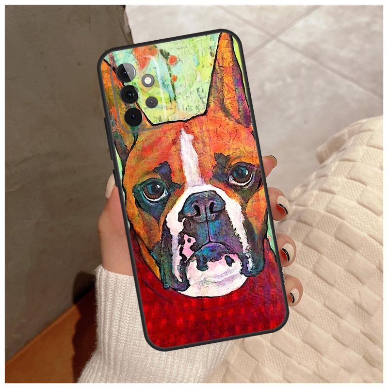 Boxer Dog For Samsung Galaxy A36 A56 A16 A26 A06 A52 A53 A33 A13 A34 A54 A14 A15 A35 A55 A22 A32 Case