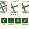 15/20pcs Fixed Buckle Grafting Stakes Connector Plant Cages Connector  For Vegetable Garden