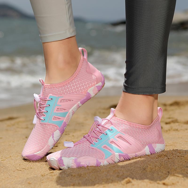 Lightweight Non-slip Wading Shoes Men Women Quick Dry Breathable Aqua Sneakers Elastic Soft Sole Beach Water Sports Shoes