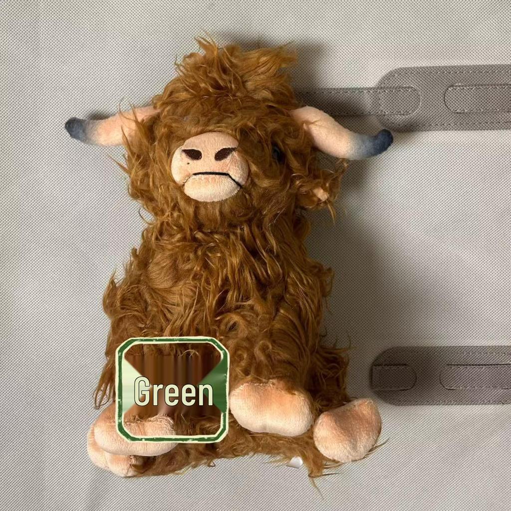 Highland Cow Long Plush Doll - Cute and Soothing Sleep Companion, In Stock