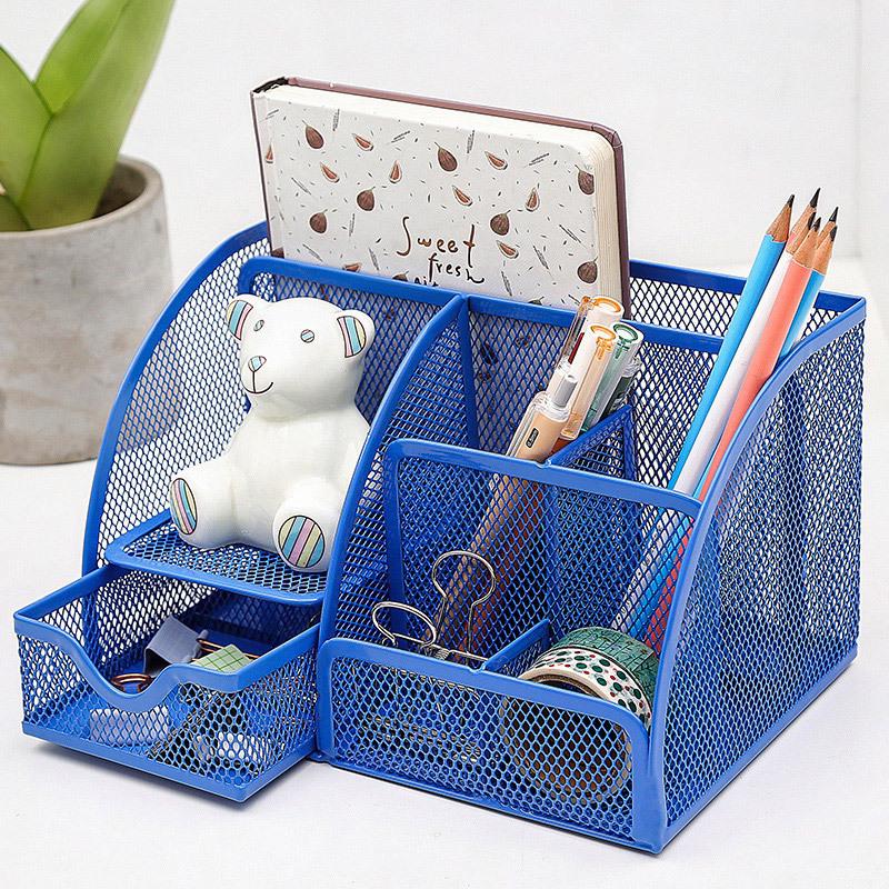 Korean Multifunctional Creative Pen Holder - Stylish Desk Accessory for Students and Offices