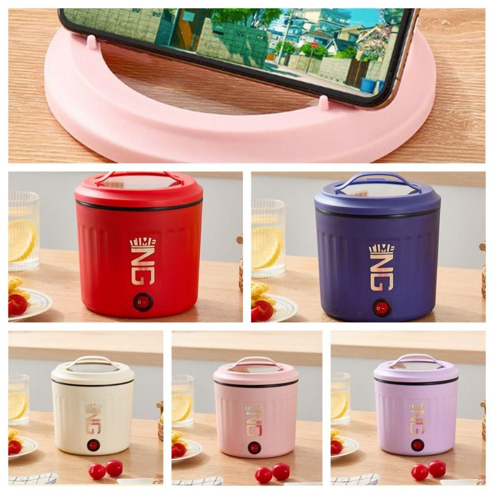 

Non-stick Electric Rice Cooker Hot Pot Cooking Pot Electric Cooker Electric Cooking Machine червоний