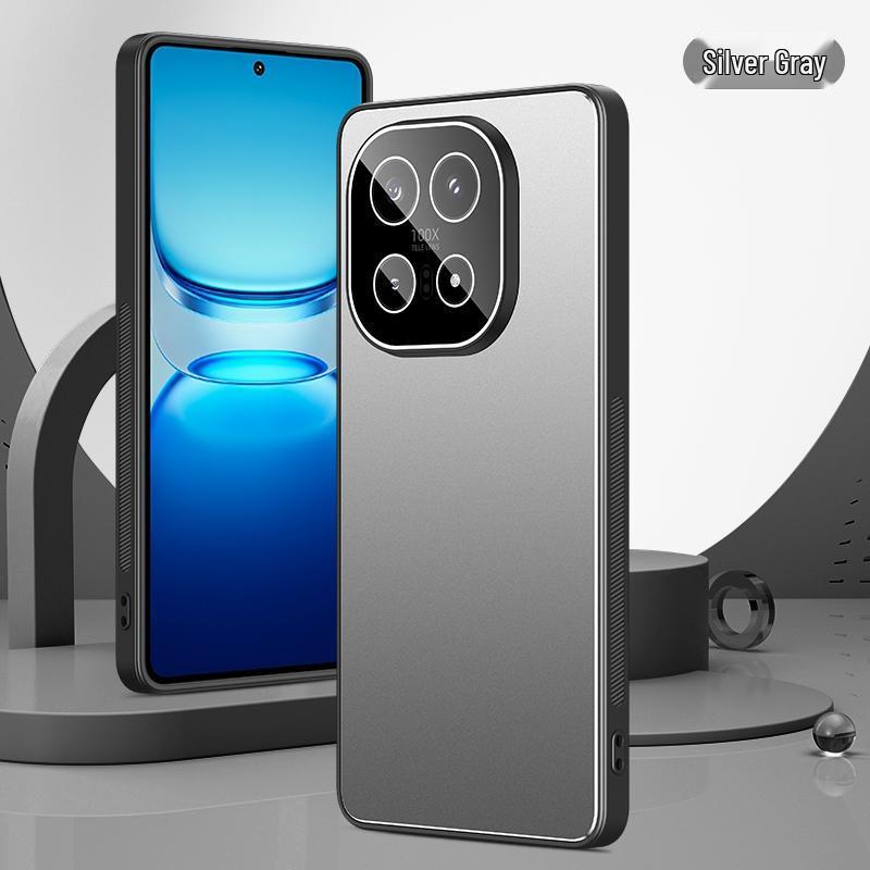 Applicable IQOO15 Aluminum Alloy Frosted Lens Case: Full-Coverage, Anti-Fall Protective for Men