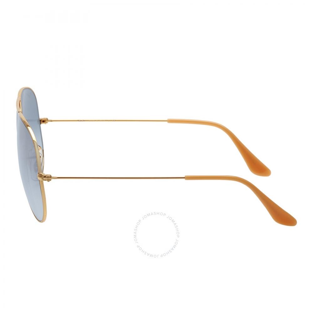 Ray Ban Aviator Gradient Light Blue Gradient Unisex Sunglasses Rb3025 001 3f 62