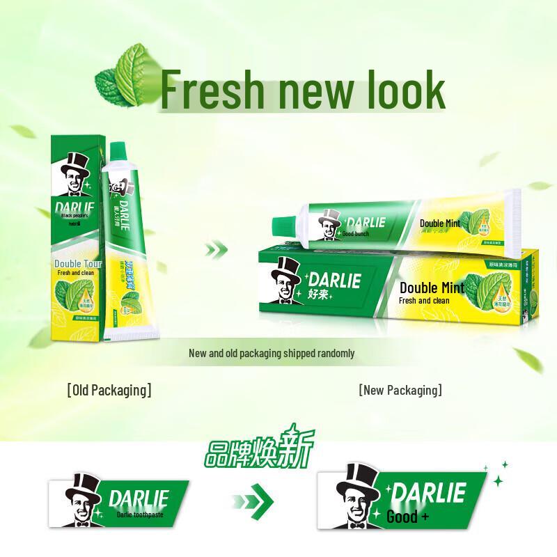 Darlie Double Mint Toothpaste 90g X 6 Pack