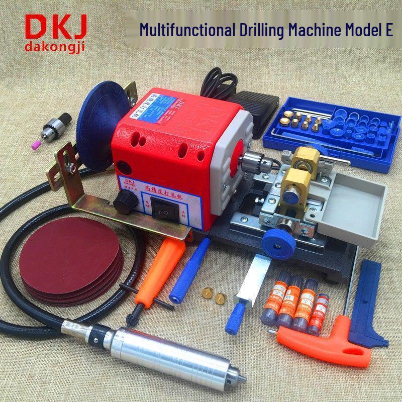 Electric Mini Jade and Bead Drilling Machine for Home Use