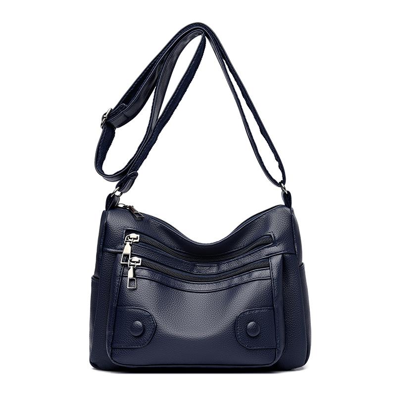 Large Capacity Women's Bag PU Shoulder Bag Mother Bag