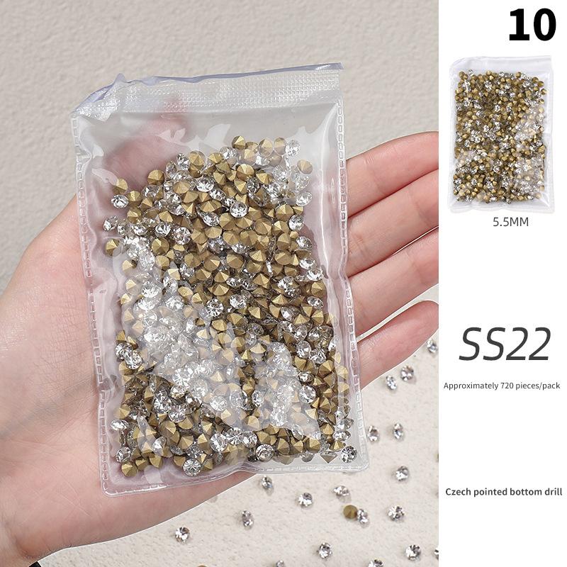 

Ногти Острый низ Бриллиантовая декорация Блестящие Стереоскопические Аксессуары для ногтей Роспись ногтей Ногтевой салон Мастера маникюра as the picture