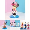 Disney Minnie Mickey Figure Teacup Toy Set For Kids Pvc Material Perfect For Cake Decoration And Diy Projects
