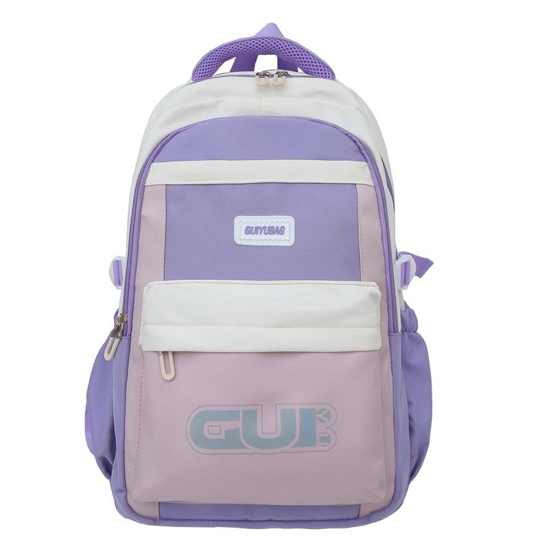 Korean Style Schoolbag Female High School Junior High School Student Large Capacity Backpack Lightweight College Student Computer Backpack