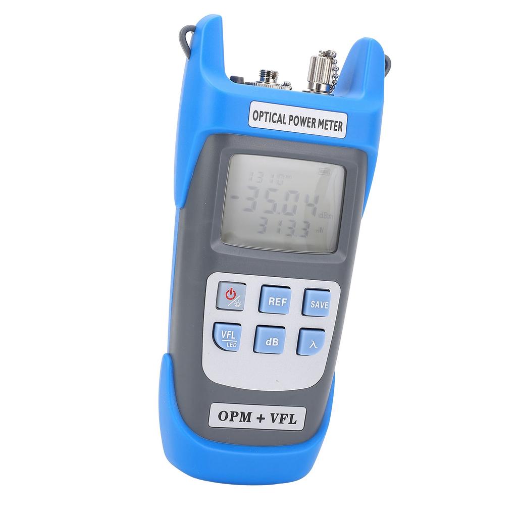 Putermetru Optic 3 în 1 Portabil Reîncărcabil Tester Fibră Optică Localizator Vizual de Defecte cu LED Li