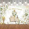 Mi Primera Comunion Photography Background Holy Bible Cross Newborn Baptism Backdrop First Holy Communion Party Decor Banner29