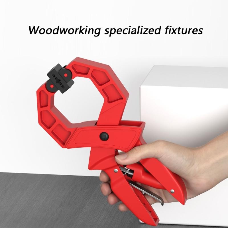 Light Weight Woodworking Clamp Quick Ratchet Carpenter Tool Photography Spring Clamps For Woodworking Fixation Enduring
