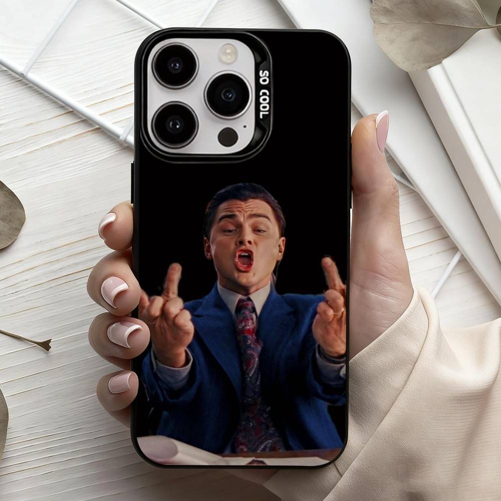 T-The Wolf of W-Wall S-Street TV Phone Case For iPhone17,16,15,14,13,12,11 Plus,Pro Max Black Candy Silver Phone Case