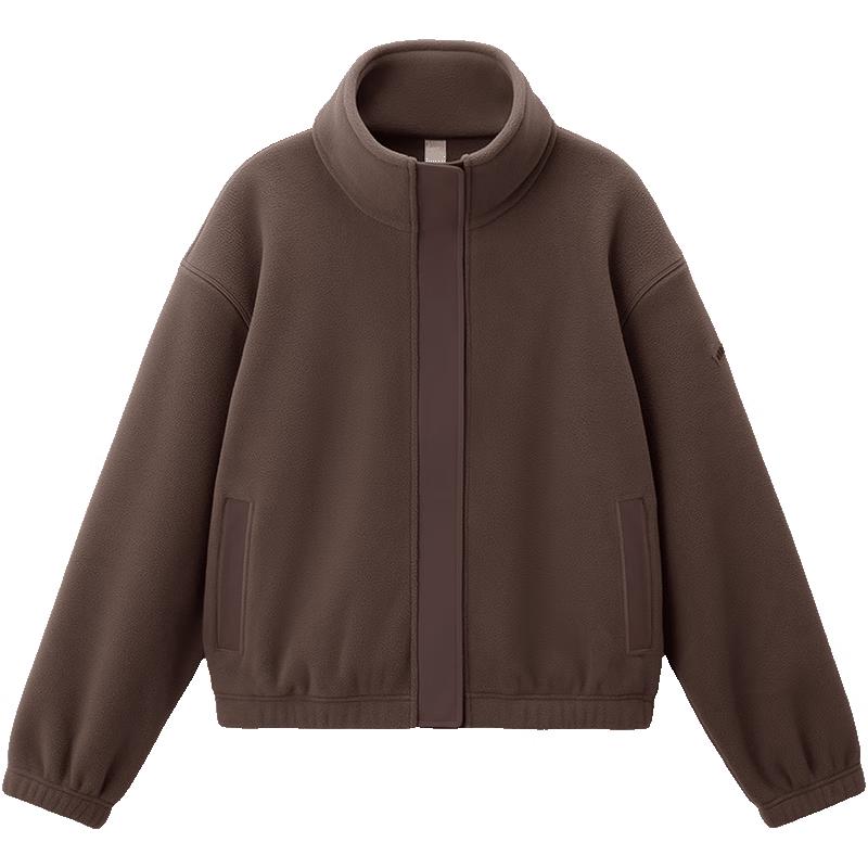 

Beneunder Women s Fleece Stand Collar Jacket XL