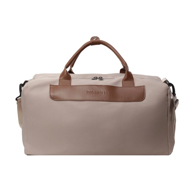 

Модная дорожная сумка большой вместимости для студентов для коротких поездок, водонепроницаемая спортивная сумка для йоги и фитнеса с сухим и мокрым отделением хаки