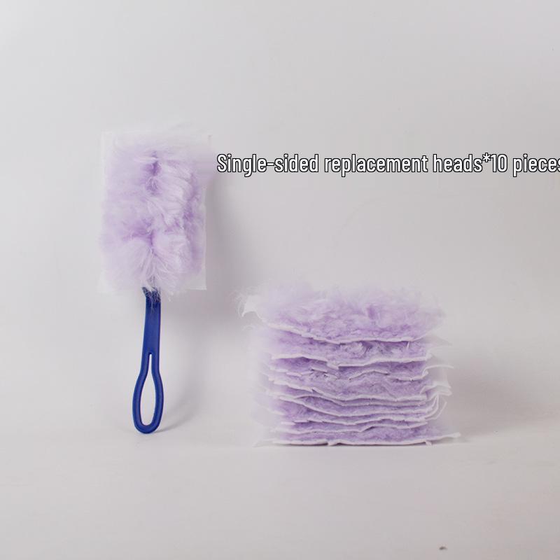 Desktop Electrostatic Dust Duster Replacement Core - Hair & Debris Cleaning Brush for Car & Household.