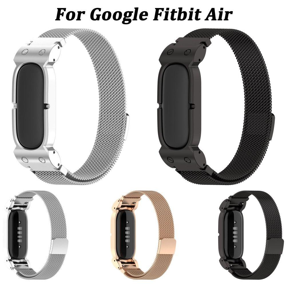 Braccialetto di ricambio in acciaio inossidabile per Google Fitbit Air Smart Watch Accessori