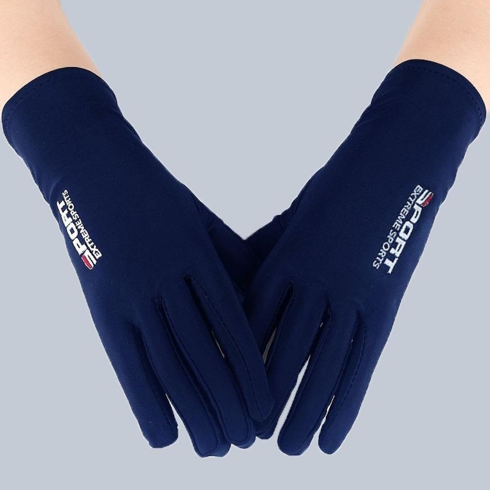 

Дихаючі рукавички для їзди та водіння, мітенки з сенсорним екраном, нові рукавички з крижаного шовку, жіночі 5