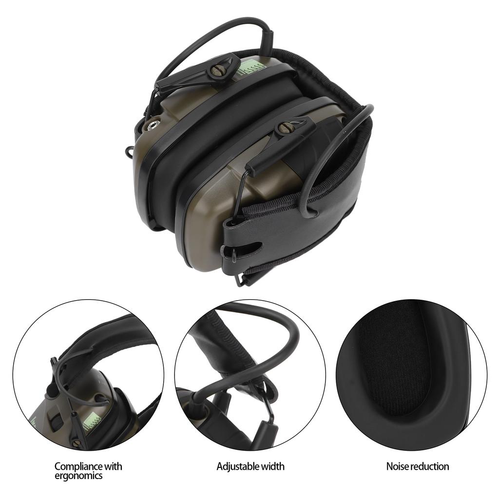 Noise Reduction   Earmuffs Ear   Foldable Shooters Hearing   Earmuff
