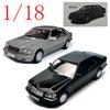 Flaw Special Offer Diecast 1/18 Car Model Scale Mercedes Benz S600 Alloy Model Car Toys for Boys Gift Benz S600 Original Box