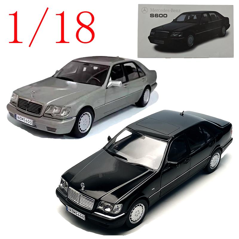 Flaw Special Offer Diecast 1/18 Car Model Scale Mercedes Benz S600 Alloy Model Car Toys for Boys Gift Benz S600 Original Box