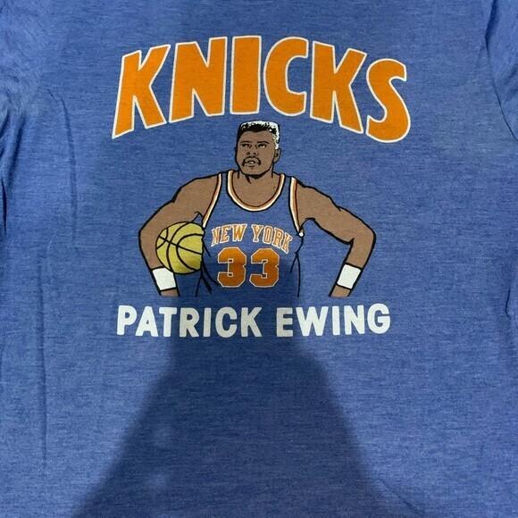 

Patrick Ewing Tshirt BLUE Cotton Tee All Sizes S5XL JJ4219 Unisex T-Shirt XXXL
