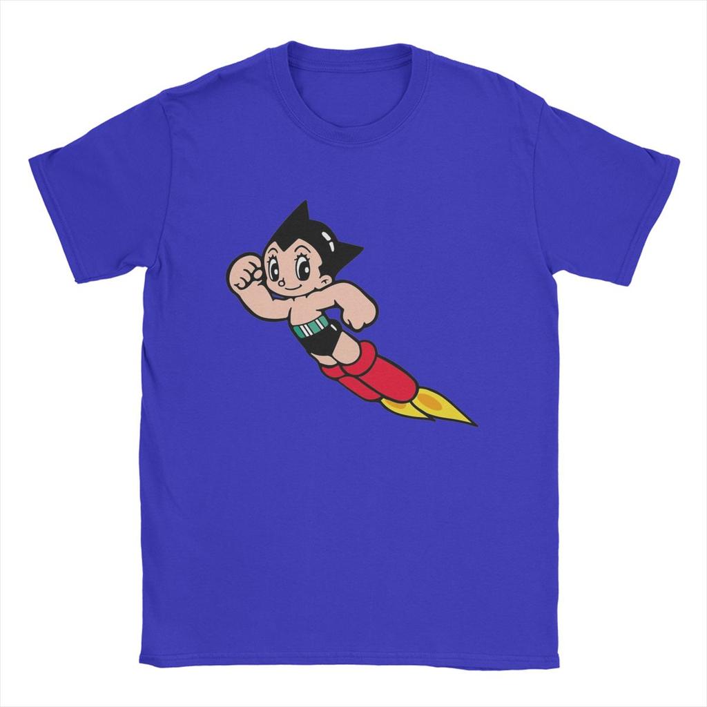 Astroboy Men T Shirt Astro Boy Anime Leisure Tee Shirt Short Sleeve O Neck T-Shirts Cotton Summer Clothes