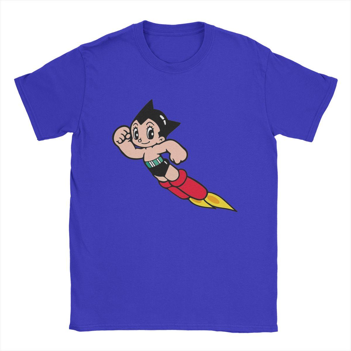 

Astroboy Men T Shirt Astro Boy Anime Leisure Tee Shirt Short Sleeve O Neck T-Shirts Cotton Summer Clothes L