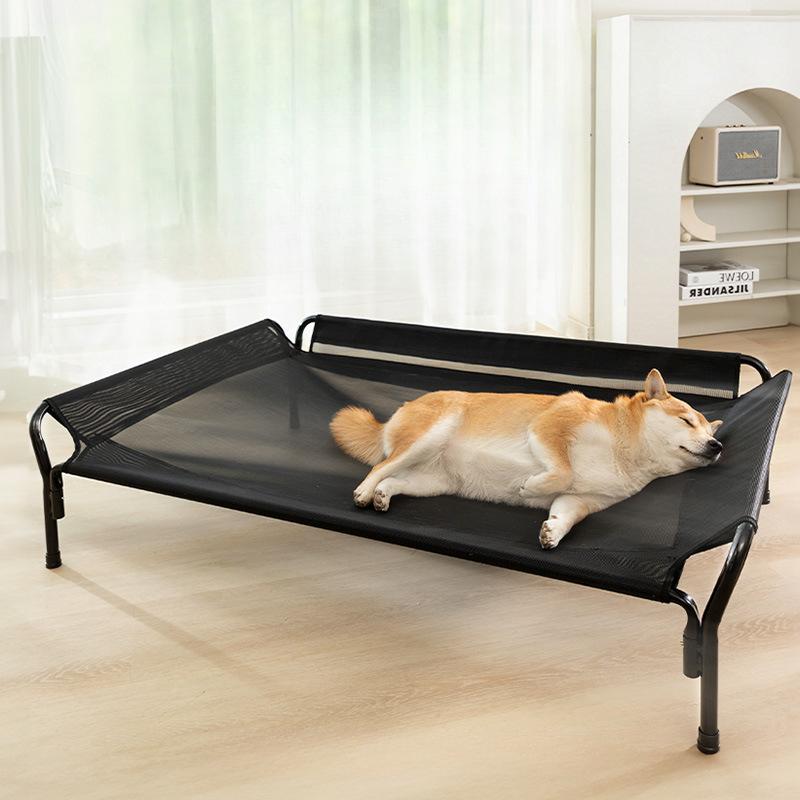 Large Dog Camp Bed Backrest for Medium and Large Dogs Moisture-proof and Breathable Dog Bed Cat Bed Removable and Washable Pet Bed