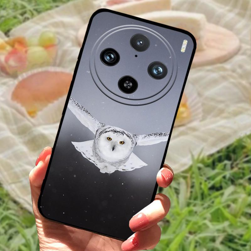 

For vivo X100 Pro Case Cover For vivo X100 Silicone Soft Marble Black Bumper Funda Coque for vivo X100Pro X 100 Protective Shell For vivo X100