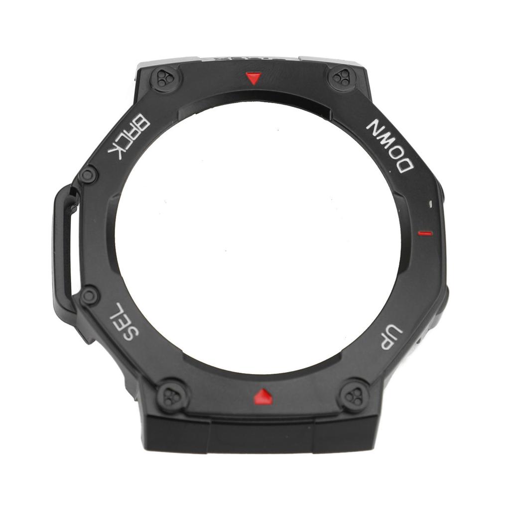 Watch Protective Bumper Cover Case for T Rex 3 Anti Scratch Drop Resistant Shockproof Watch Screen Protector Case Black