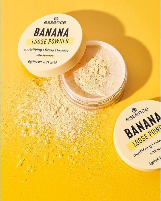 Loser Puder - Essence - Banane - Zarter Gelbton - Make-up Fixierung - Leichte Textur
